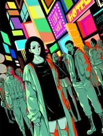 作品图鉴封面：柑橘色系漫画改编作品单行本